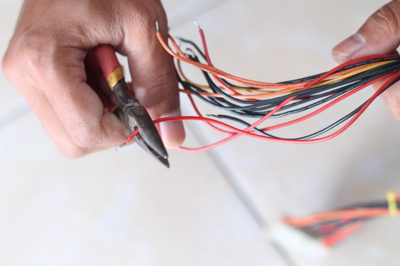 Fix faulty wiring for safety