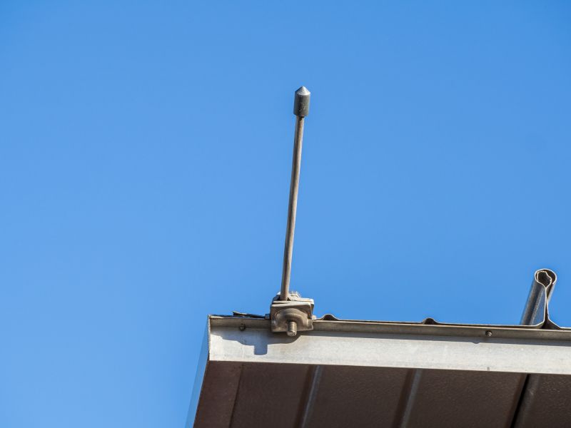 Lightning Rod Installation detail