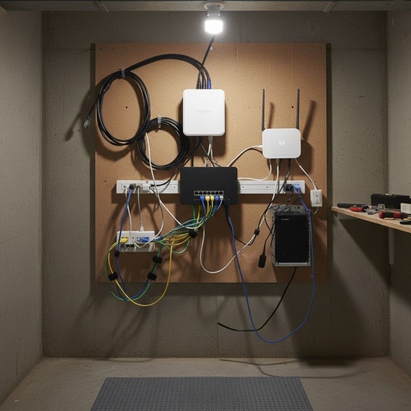 Network Wiring detail